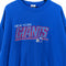 Majestic NFL New York Giants Football Embroidered Sweatshirt