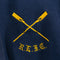 Rugby Ralph Lauren RLFC Cross Oar Crew Thermal Lined Zip Up Hoodie Sweatshirt