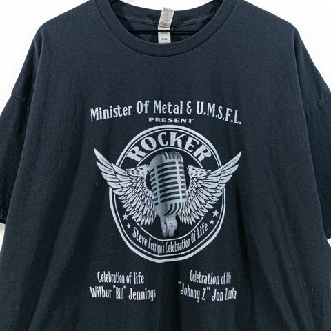 Minister of Metal Rock Band Memorial T-Shirt
