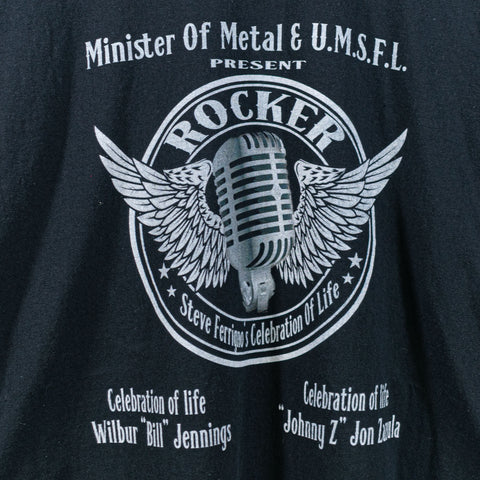 Minister of Metal Rock Band Memorial T-Shirt