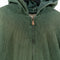 Express Green Tonal Corduroy Pullover Hooded Anorak