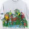 1991 Habitat Rainforest Animals Birds Rio Las Vegas AOP T-Shirt