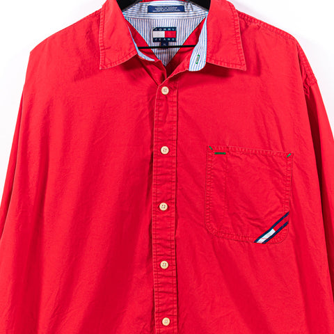 Tommy Hilfiger Flag Button Up Shirt