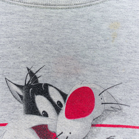 1994 Looney Tunes Sylvester Cat Distressed Sweatshirt
