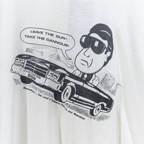 Bensonhurst Brooklyn Mob Mafia Leave The Gun Take The Cannolis Don T-Shirt