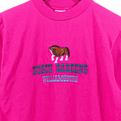 Busch Gardens Williamsburg Horse Embroidered T-Shirt