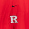 NIKE Center Swoosh Rutgers University Scarlett Knights Pullover Windbreaker