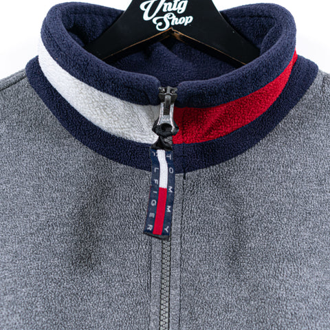Tommy Hilfiger Flag Spell Out Fleece Pullover