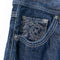 Ecko Unlimited Embroidered Hip Hop Wide Leg Jeans