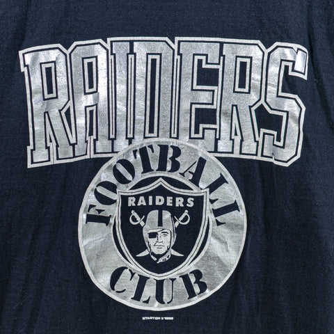 1988 Starter Los Angeles Raiders Football T-Shirt