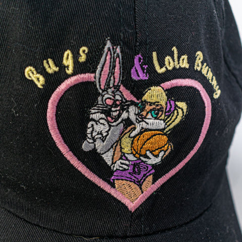 1996 Warner Bros Space Jam Looney Tunes Bugs Lola Stretch Back Hat