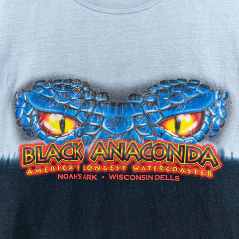 Black Anaconda WaterCoaster Noah's Ark Wisconsin Tie Dye T-Shirt