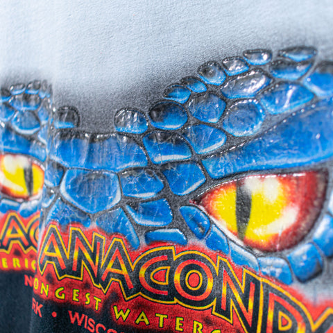 Black Anaconda WaterCoaster Noah's Ark Wisconsin Tie Dye T-Shirt