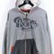 Rocawear Denim Crafters Color Block Full Zip Hoodie Sweatshirt