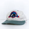 Sea World Whale Embroidered SnapBack Hat