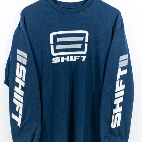 SHIFT Motorcycles Motorcross Racing Spell Out Long Sleeve T-Shirt