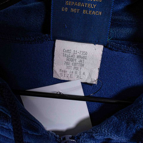 Karl Kani Jeans Velour Jacket Embroidered Full Zip Hip Hop