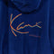 Karl Kani Jeans Velour Jacket Embroidered Full Zip Hip Hop