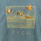 Dallas Alice Duck Embroidered T-Shirt Nature Art Heavyweight