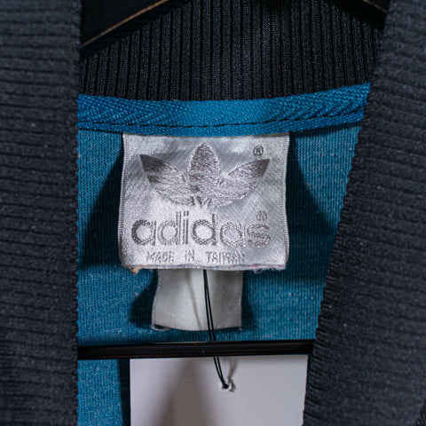 Adidas Trefoil Logo Track Jacket Zip Up Colorblock