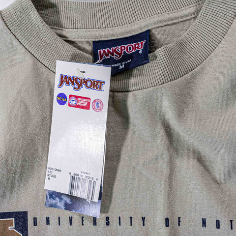 Jansport University of Notre Dame Dad T-Shirt Long Sleeve