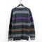MECCA USA Sweater Hip Hop Striped Knit