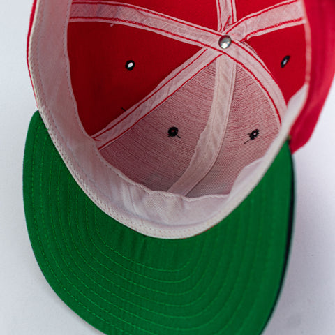 Rutgers University Scarlet Knights Fitted Hat Green Brim 7 3/8