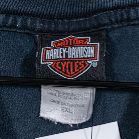 Harley Davidson Motorcycles Flame T-Shirt Sleeveless Tattoo Style Biker