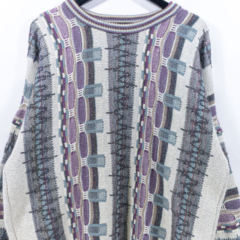 Alan Stuart Sweater Textured Biggie Hip Hop Style