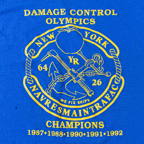 New York Damage Control Olympics T-Shirt US Navy