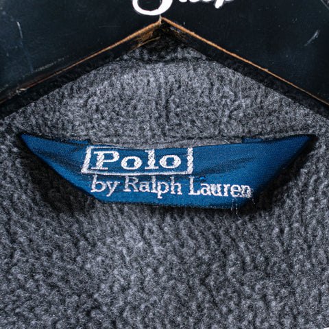 Polo Ralph Lauren Pony Fleece Bomber Jacket Polartec Zip Up