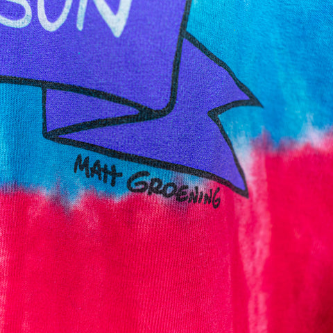 Liquid Blue Bart Simpson T-Shirt Peace Man Tie Dye