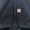 Carhartt Work Jacket Hooded Thermal Lined Workwear JR105 Union Made