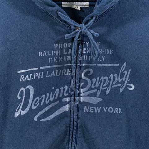 Denim & Supply Ralph Lauren New York Full Zip Hoodie Sweatshirt