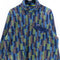 Patagonia Synchilla Fleece Snap T Pullover Climbing Trees IKAT/Navy