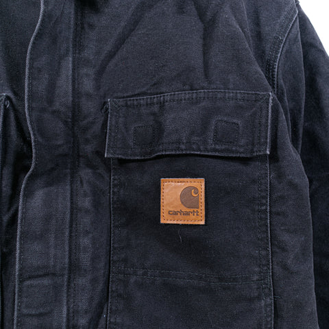 Carhartt Sandstone Traditional Coat Jacket Workwear Quilt Lined