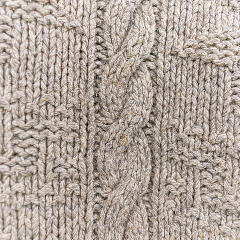 Polo Ralph Lauren Snowflake Sweater Wool Silk Hand Knit