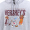 Hershey Candy Hoodie Sweatshirt Kiss Reese's 2005