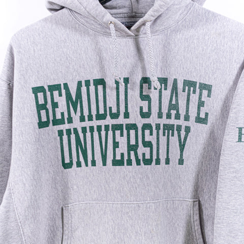 Champion Reverse Weave Hoodie Sweatshirt Bemidji State University