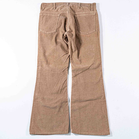 Sears Thumbs Up Corduroy Pants Flare Bell Bottom