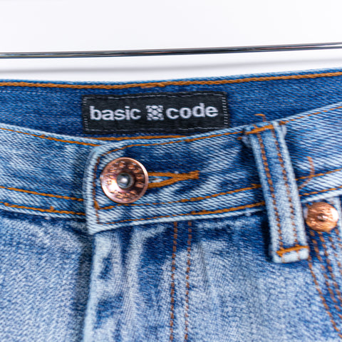 Basic Code Jeans Hip Hop Baggy Skate