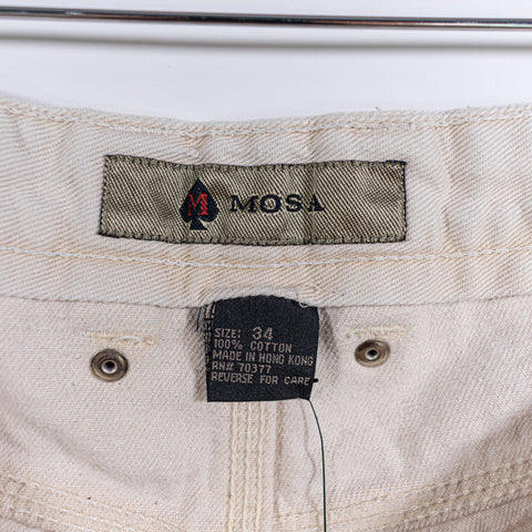 Hip Hop Baggy Jean Shorts Mosa