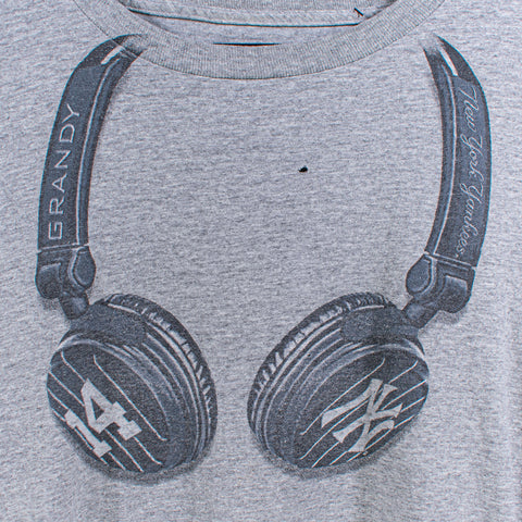 Curtis Granderson DJ Music T-Shirt Majestic New York Yankees