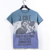 J Cole Forest Hills Drive Tour T-Shirt Dreamville 2014