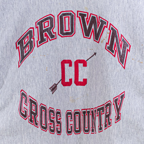 Champion Brown University Reverse Weave Warmup Sweatshirt Cross Country