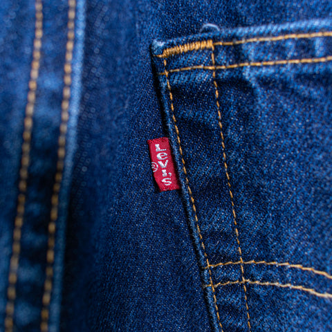 Levis 505 Regular Fit Jeans Skate Grunge Made in USA
