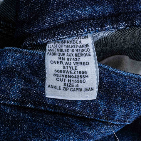 Ralph Lauren Polo Jeans Co Ankle Zip Jeans