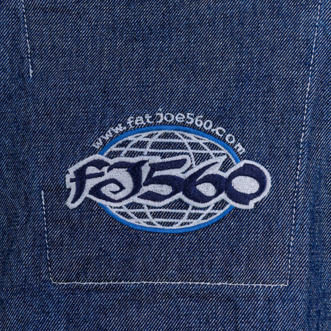 Fat Joe 560 Denim Jacket Hip Hop Baggy