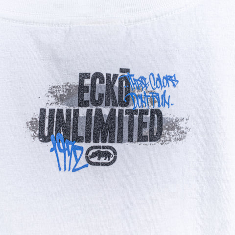 Ecko Unltd T-Shirt AOP Graffiti Hip Hop Baggy