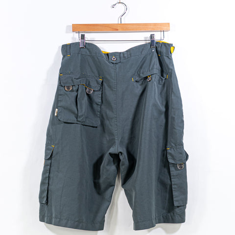 SLIP Cargo Shorts Paratrooper Parachute Baggy Skate Hip Hop